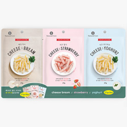네츄럴코어 - 치즈 브림 버라이어티팩 81g x 5개 묶음셋트