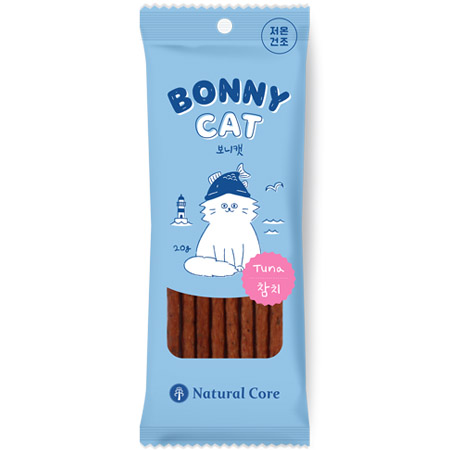 네츄럴코어 - 보니캣 참치 져키 20g (고양이용)