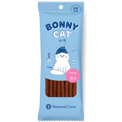 네츄럴코어 - 보니캣 참치 져키 20g (고양이용)