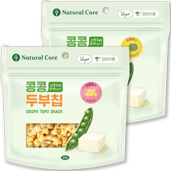 네츄럴코어 - 콩콩 두부칩 60g - 2종 혼합 x 5개 묶음셋트(총10개)