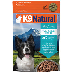K9 - Natural 동결건조 호키 & 비프 500g