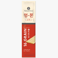 네츄럴코어 - 강아지 쫀드기 멍쫀 곤약 1p