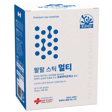 팔팔스틱 - 강아지 고양이 멀티(피부) 후코이단 영양제 30p