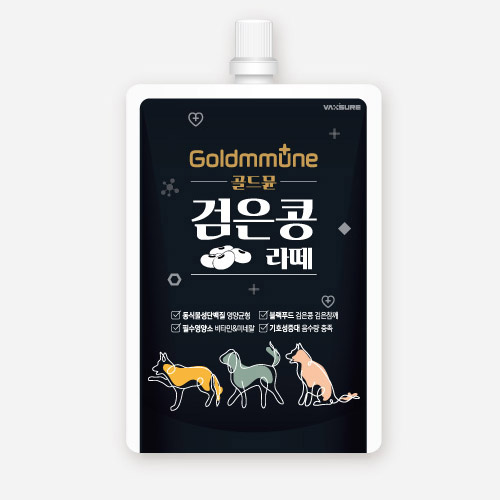 골드뮨 - 펫밀크 검은콩 라떼 70ml