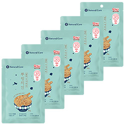 네츄럴코어 - 맛있는 후리카케 뿌링치킨 날치 & 가리비맛 30g  x 5개 묶음셋트