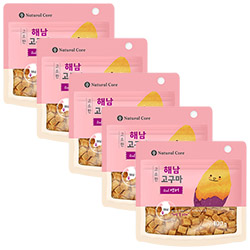 네츄럴코어 - 고소한 해남고구마 리얼연어 100g x 5개 묶음셋트