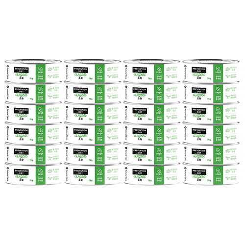 네츄럴코어 - 강아지 주식 베지 캔 소화 75g x 24개 묶음셋트