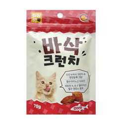 아임캣 - 고양이 스낵 바삭크런치 연어맛 70g