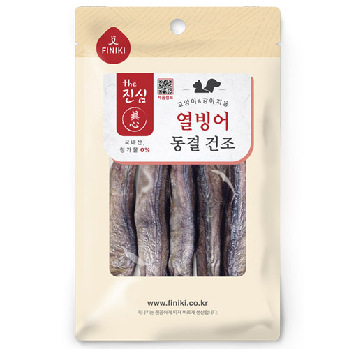피니키 - the진심 동결건조 열빙어 25g (국내산 열빙어 100%)