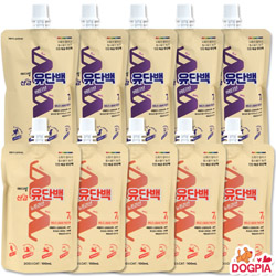 메디밀 - 반려동물 견묘겸용 산양유단백 2종혼합(뉴트리션-5개 / 액티브 - 5개) 100ml - 1박스(총 10개)