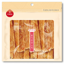 피니키 - 순 육포 부드러운 닭가슴살 스틱 160g