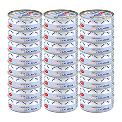 네츄럴코어 - 고양이 레드밋 참치캔 연어 80g - 1박스(총24개)
