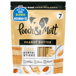 푸치앤머트 - 덴탈껌 피넛버터 7P
