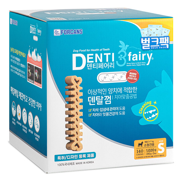 포켄스 - 덴티페어리 벌크팩 (S) -1box(140개입)