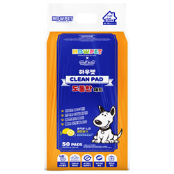 하우펫 - 도톰한 패드(레몬향) 50매