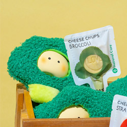 네츄럴코어 - 하이메이 치즈춥스 브로콜리 콤보토이 1P