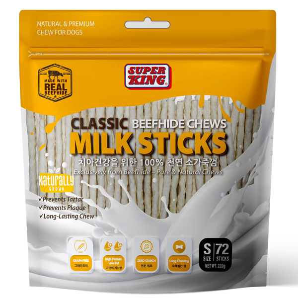 슈퍼킹 - 클래식 밀크스틱 220g (72개입)